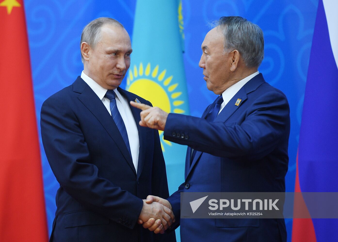 President Vladimir Putin's visit to Kazakhstan. Day two
