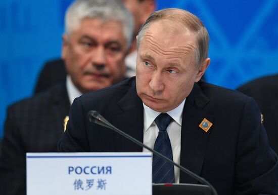 President Vladimir Putin visits Kazakhstan