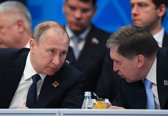 President Vladimir Putin visits Kazakhstan