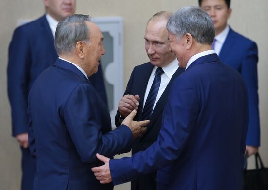 President Vladimir Putin's visit to Kazakhstan. Day two