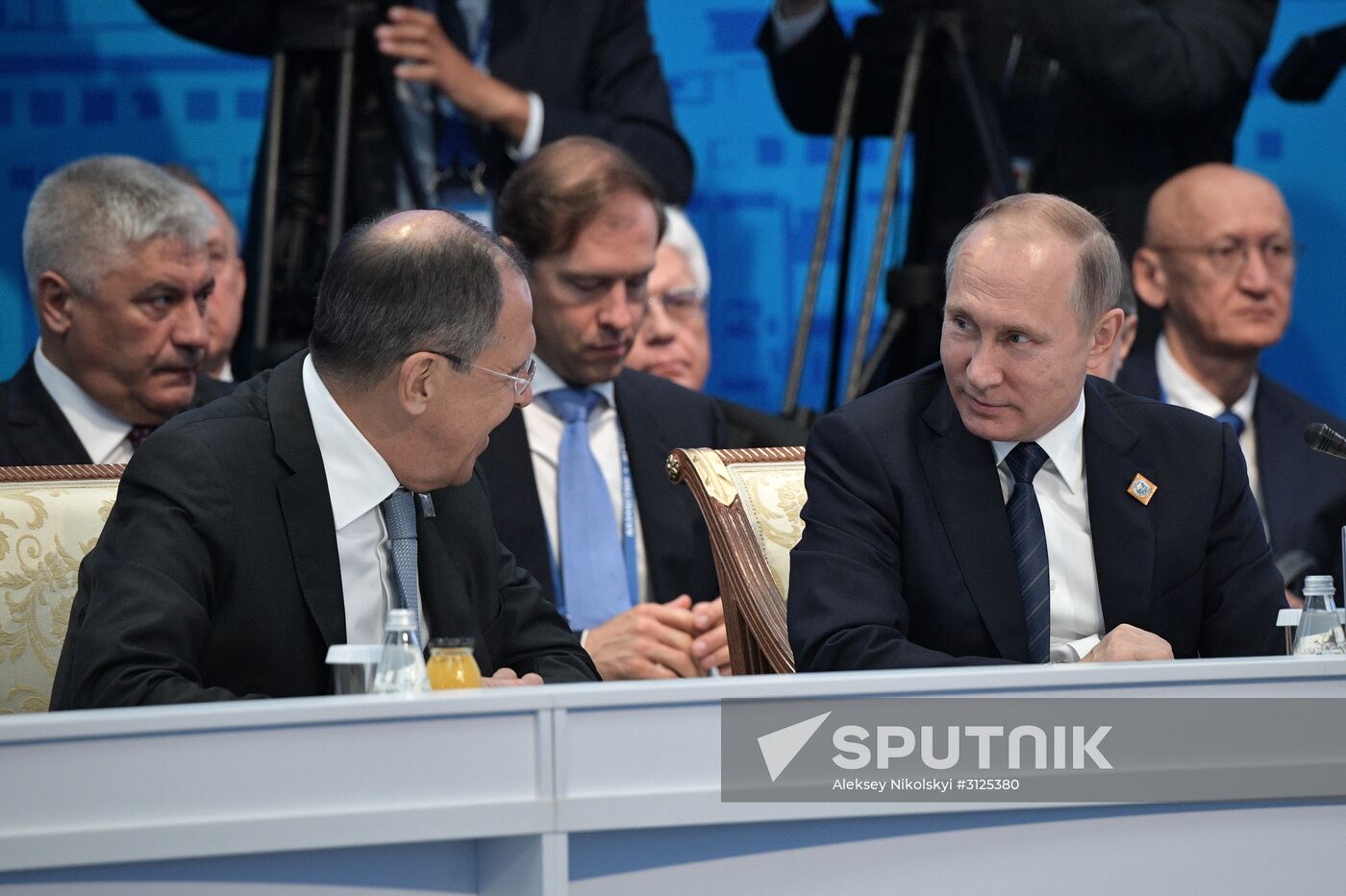 President Vladimir Putin's visit to Kazakhstan. Day two
