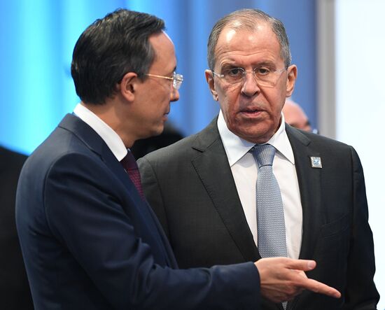 President Vladimir Putin's visit to Kazakhstan. Day two