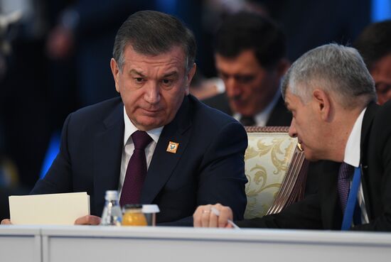 President Vladimir Putin's visit to Kazakhstan. Day two