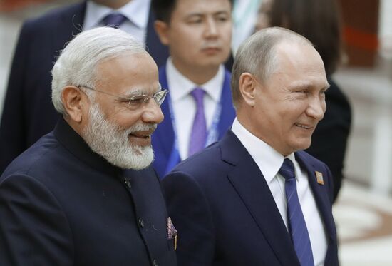 President Vladimir Putin's visit to Kazakhstan. Day two