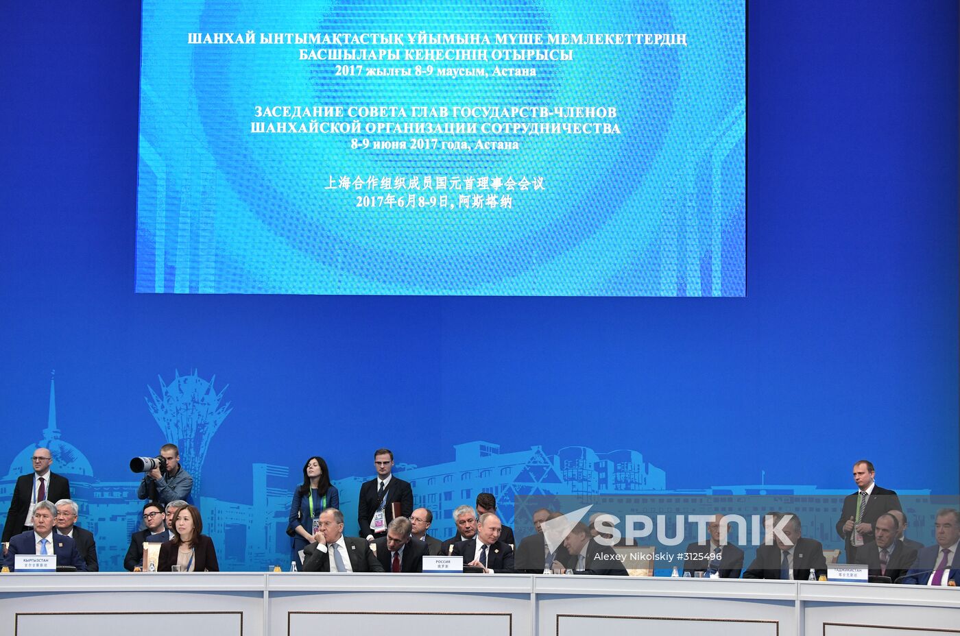 President Vladimir Putin's visit to Kazakhstan. Day two
