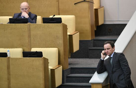 State Duma plenary session