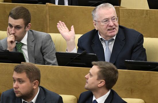 State Duma plenary session