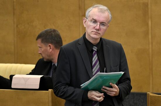 State Duma plenary meeting