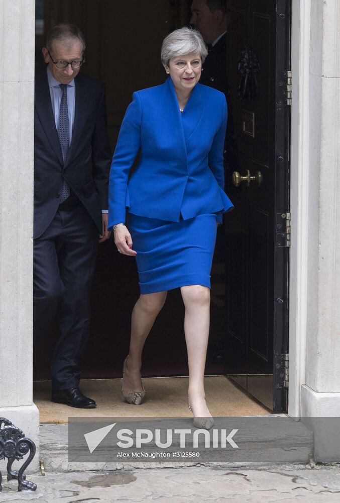 Theresa May claims she has permission to form new government