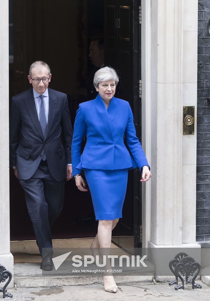 Theresa May claims she has permission to form new government