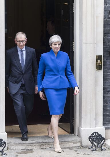 Theresa May claims she has permission to form new government