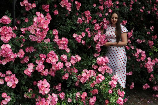 Rose Waltz, Dinosaurs in Crimea exhibitions unveiled in Nikitsky Botanical Garden