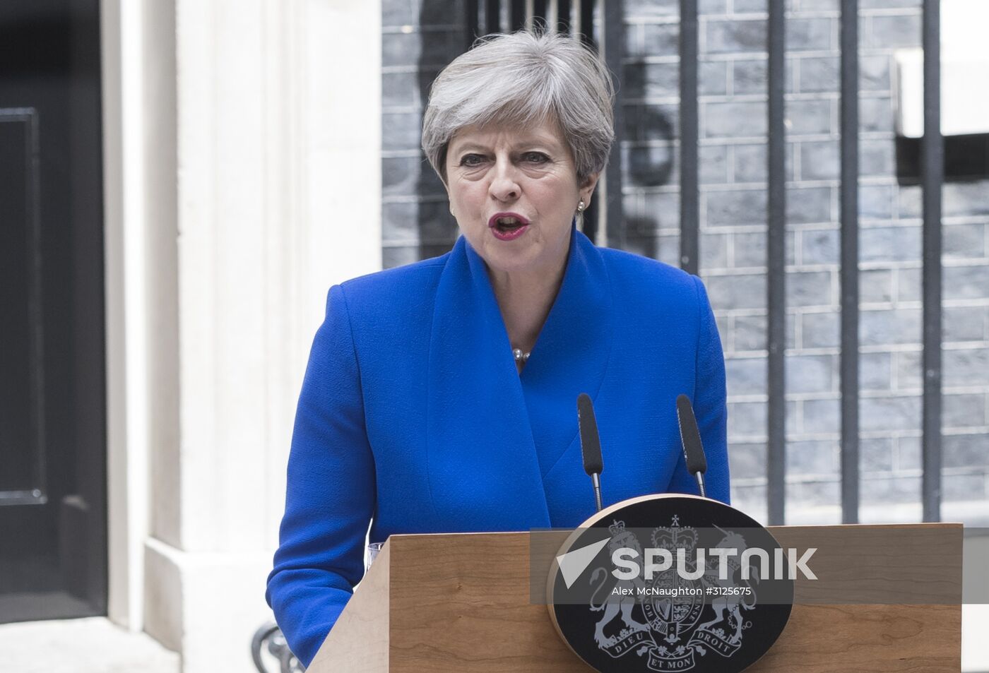 Theresa May claims she has permission to form new government