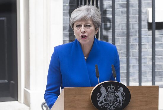 Theresa May claims she has permission to form new government