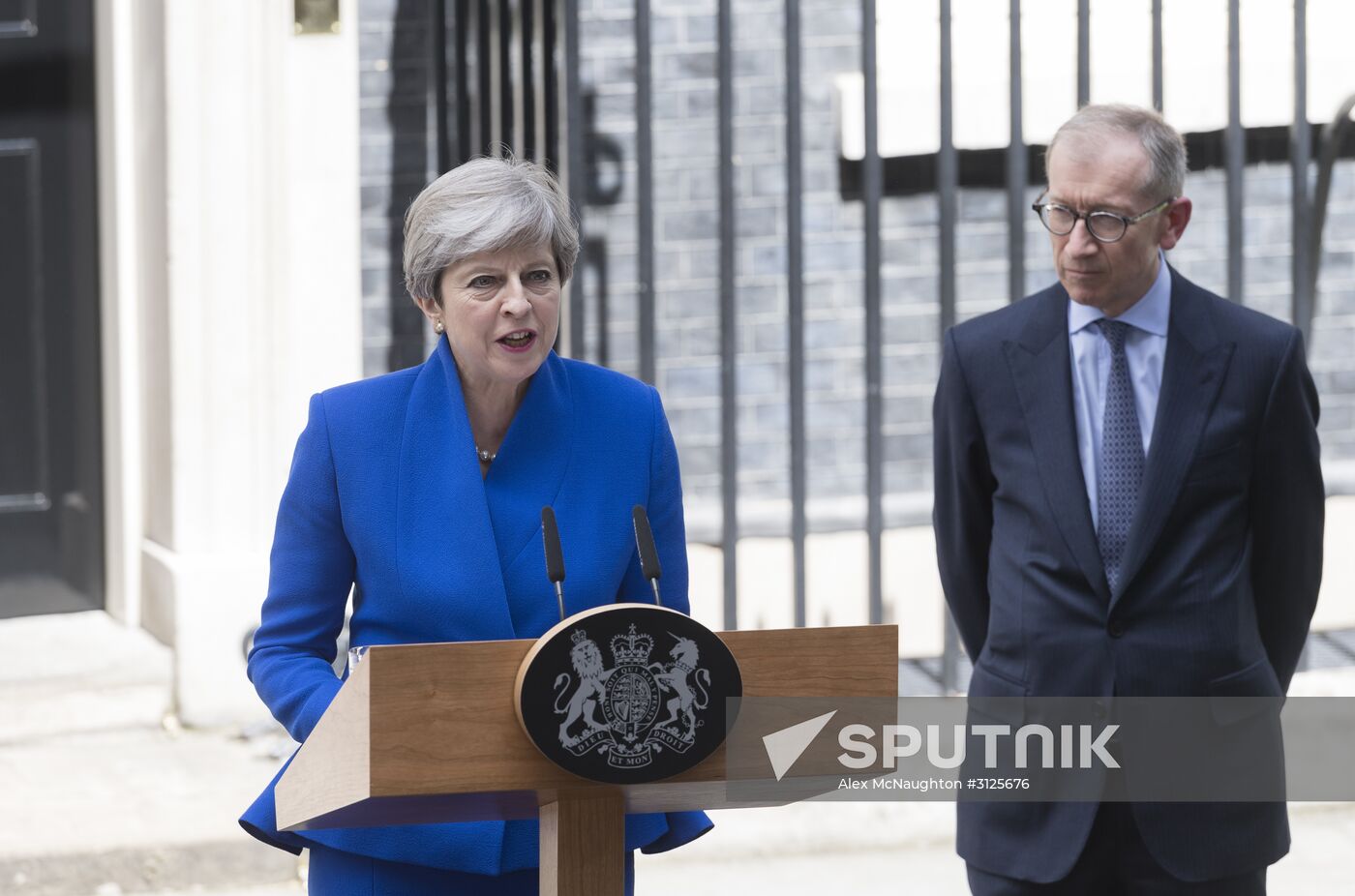 Theresa May claims she has permission to form new government