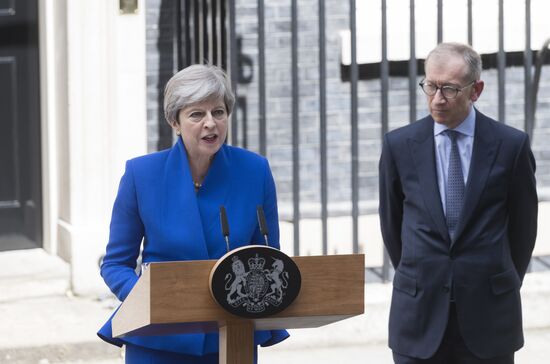 Theresa May claims she has permission to form new government