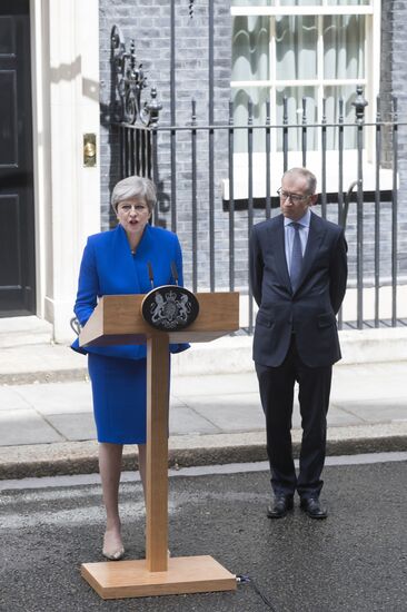 Theresa May claims she has permission to form new government