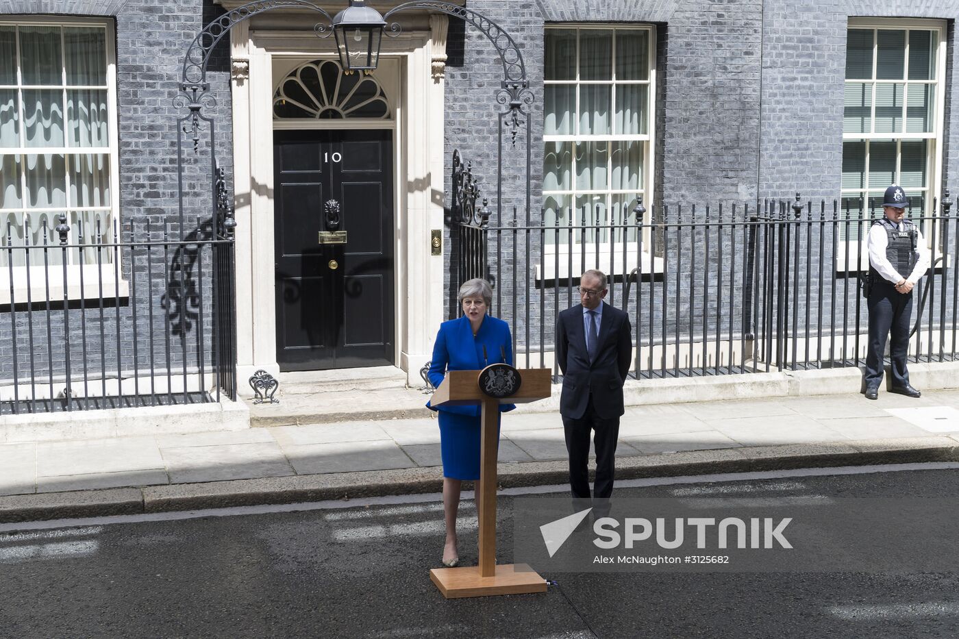 Theresa May claims she has permission to form new government