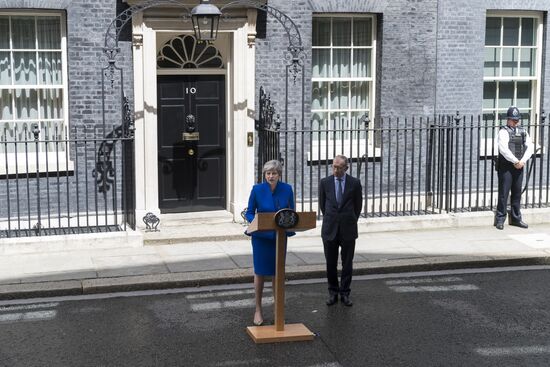 Theresa May claims she has permission to form new government