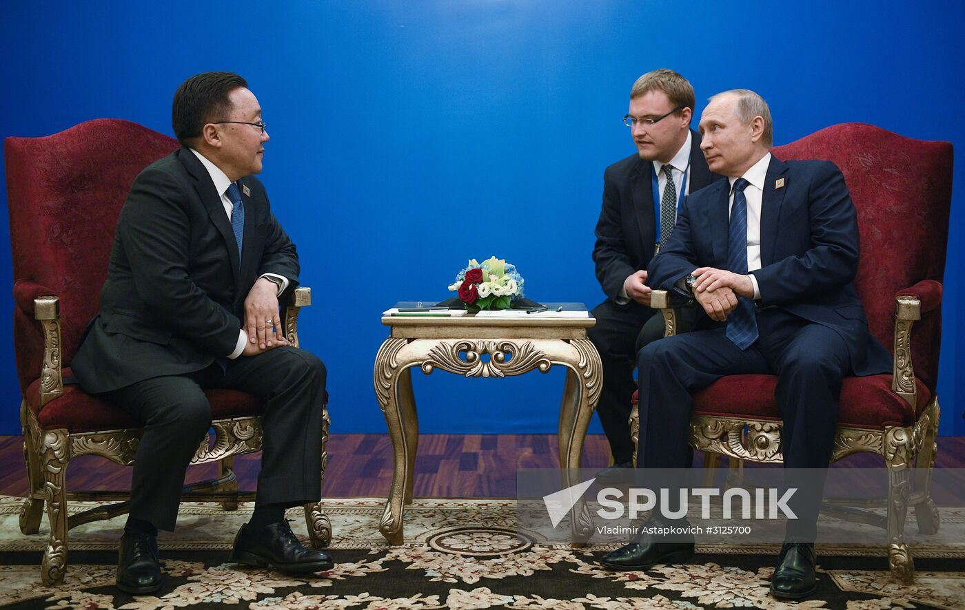 President Vladimir Putin visits Kazakhstan