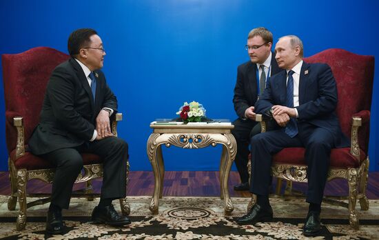 President Vladimir Putin visits Kazakhstan