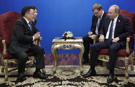President Vladimir Putin visits Kazakhstan