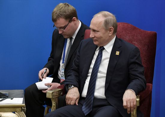 President Vladimir Putin visits Kazakhstan