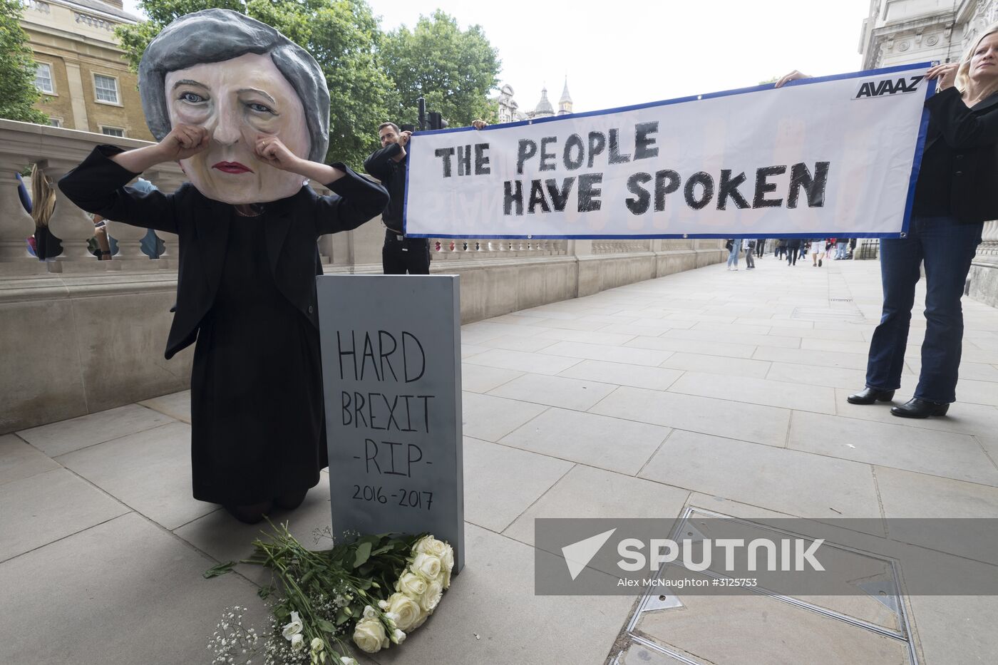 Theresa May claims she has permission to form new government