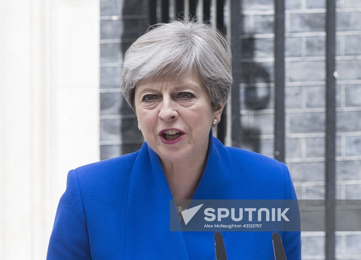 Theresa May claims she has permission to form new government