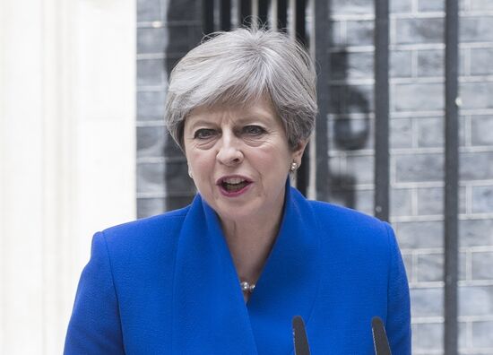 Theresa May claims she has permission to form new government