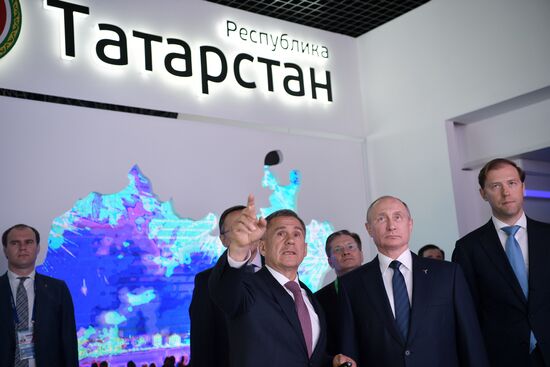 President Vladimir Putin visits Kazakhstan