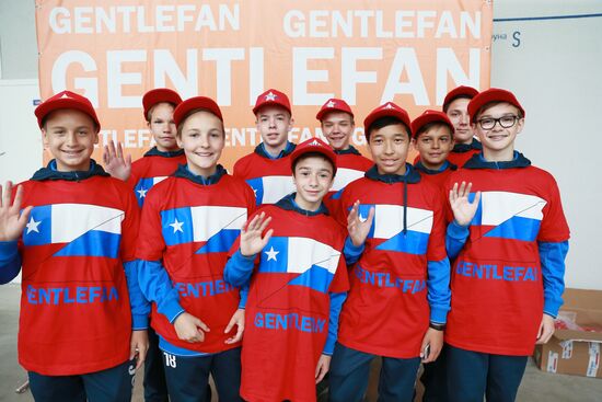 Football. Russia vs. Chile international friendly