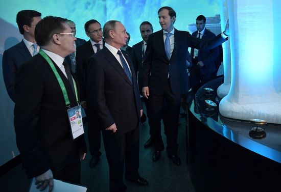 President Vladimir Putin visits Kazakhstan. Day Two