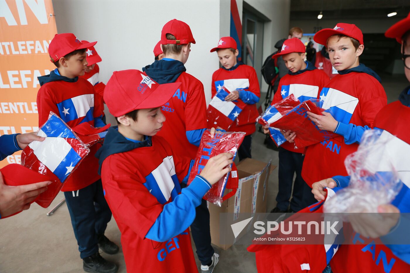 Football. Russia vs. Chile international friendly
