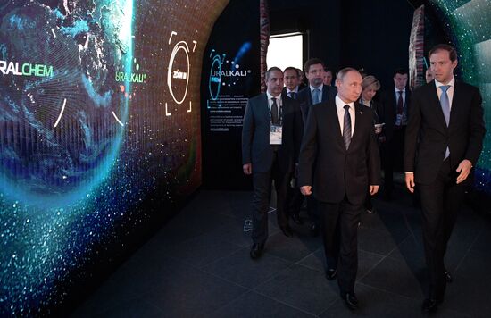 President Vladimir Putin visits Kazakhstan. Day Two