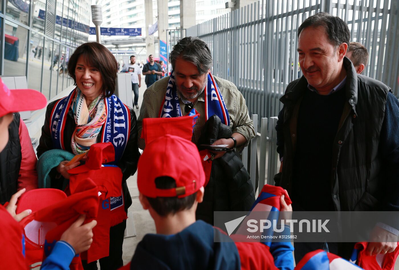 Football. Russia vs. Chile international friendly