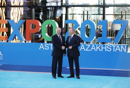President Vladimir Putin visits Kazakhstan. Day Two