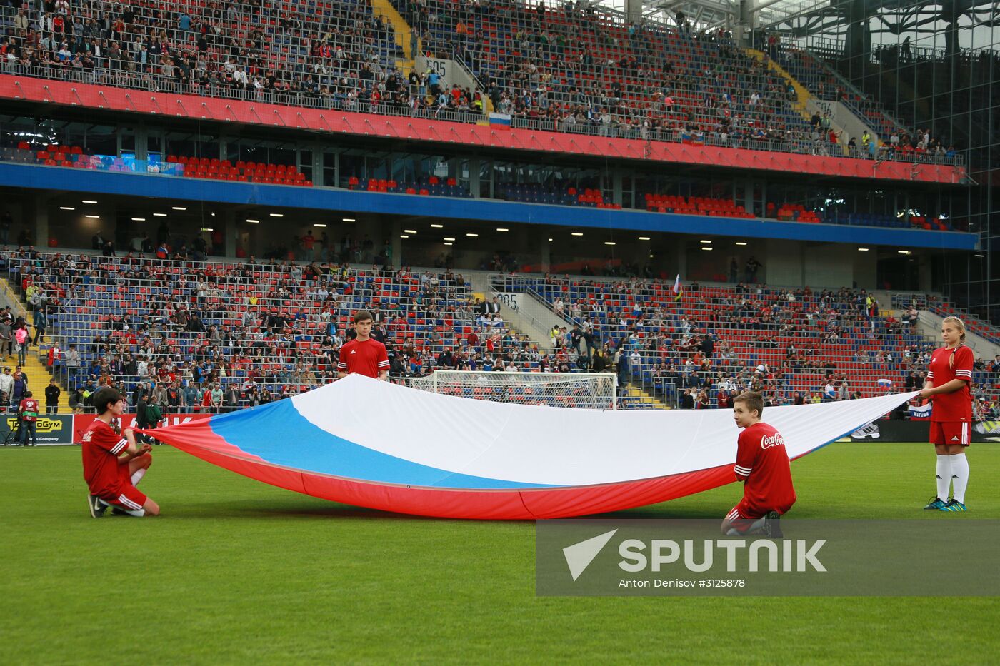 Football. Russia vs. Chile international friendly