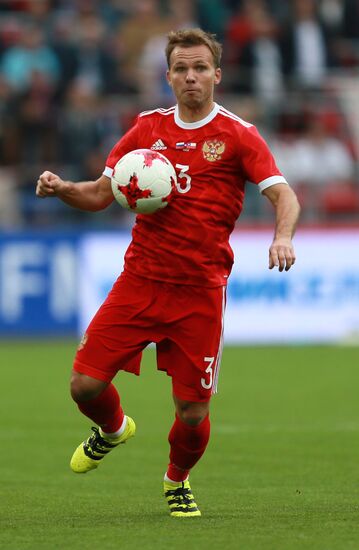 Football. Warm-up match. Russia vs. chile