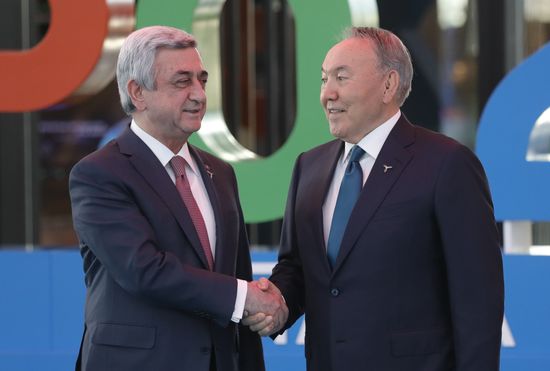 President Vladimir Putin visits Kazakhstan