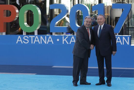 President Vladimir Putin visits Kazakhstan