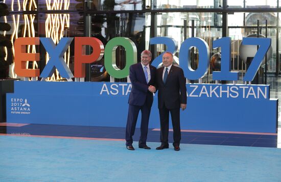 President Vladimir Putin visits Kazakhstan
