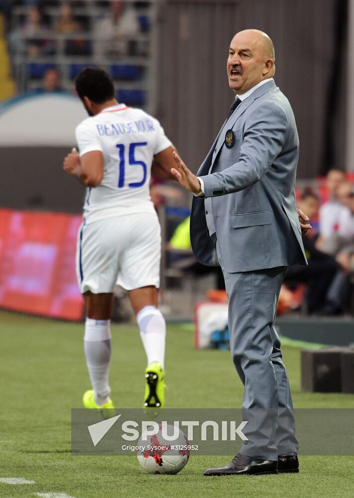 Russia vs. Chile friendly football match