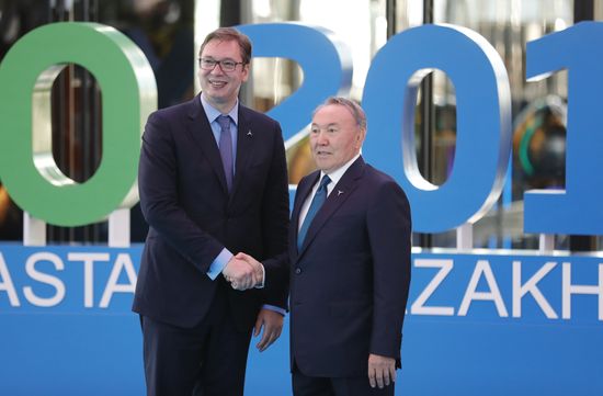 President Vladimir Putin visits Kazakhstan