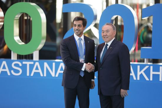 President Vladimir Putin visits Kazakhstan