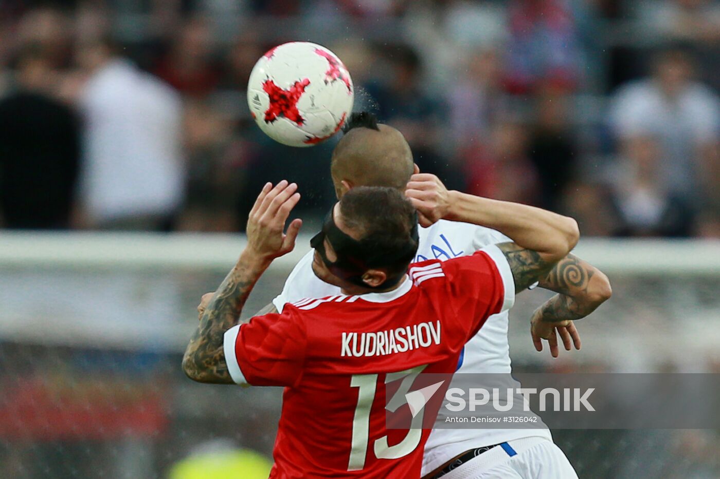 Russia vs. Chile friendly football match