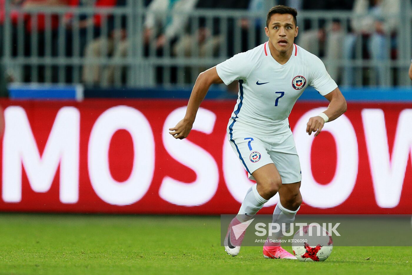 Russia vs. Chile friendly football match