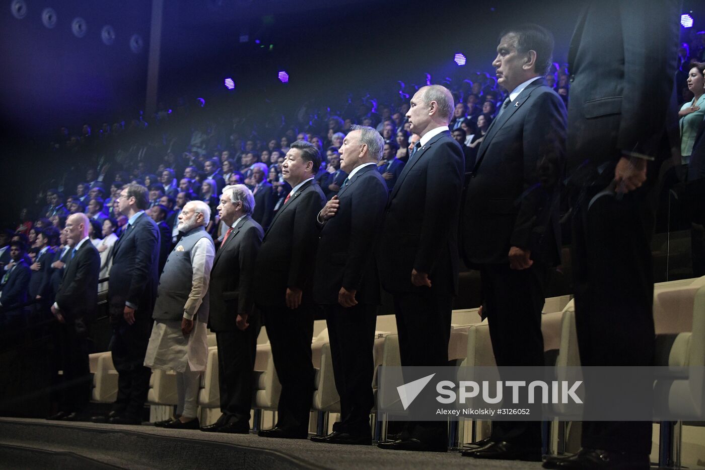 President Vladimir Putin visits Kazakhstan