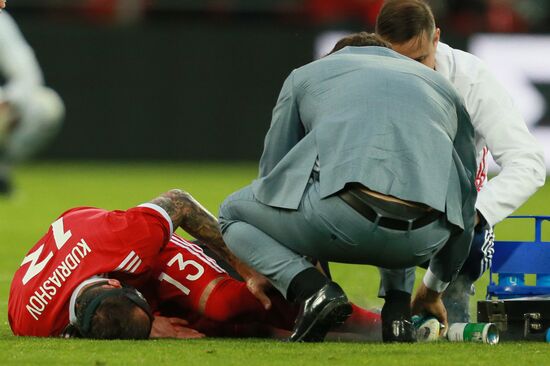 Football. Russia vs. Chile international friendly