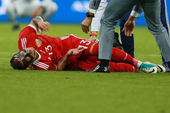 Football. Russia vs. Chile international friendly